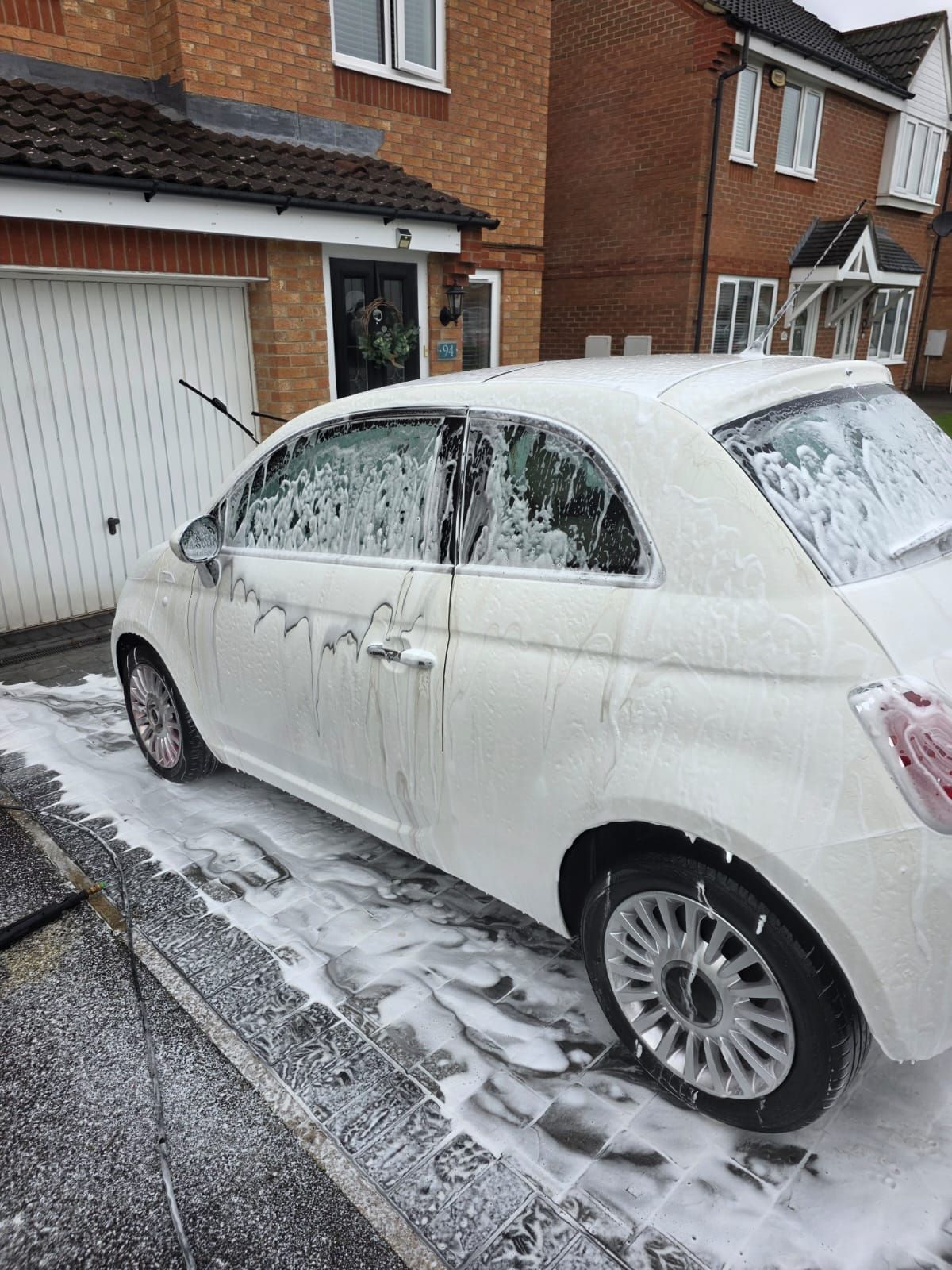 Fiat 500 before The Full Works