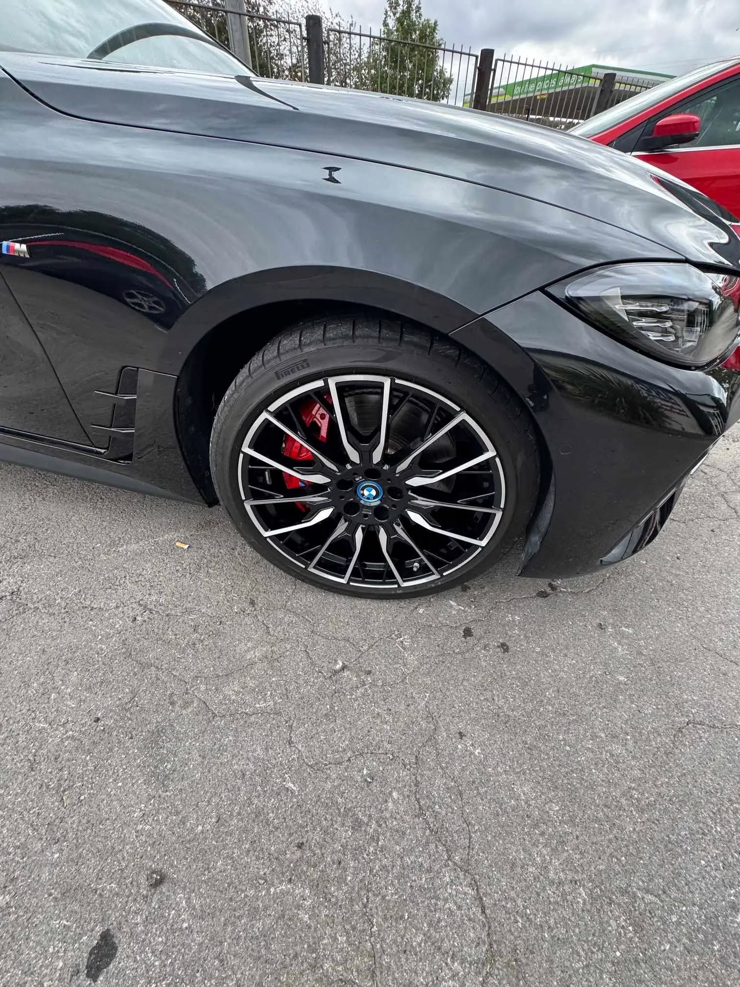 BMW i4 wheel detail by Pamper My Ride