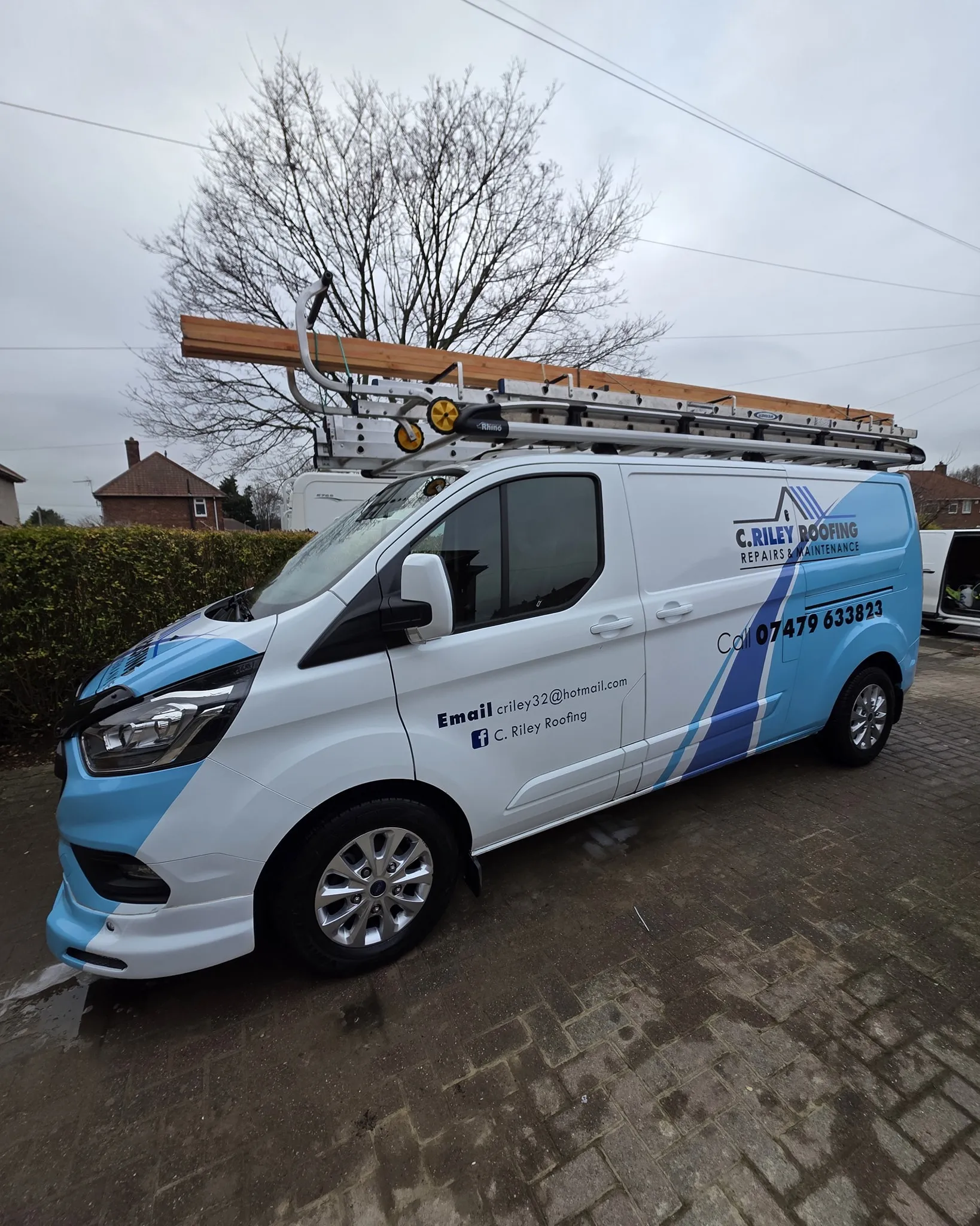 Trade van cleaned by Pamper My Ride fleet service