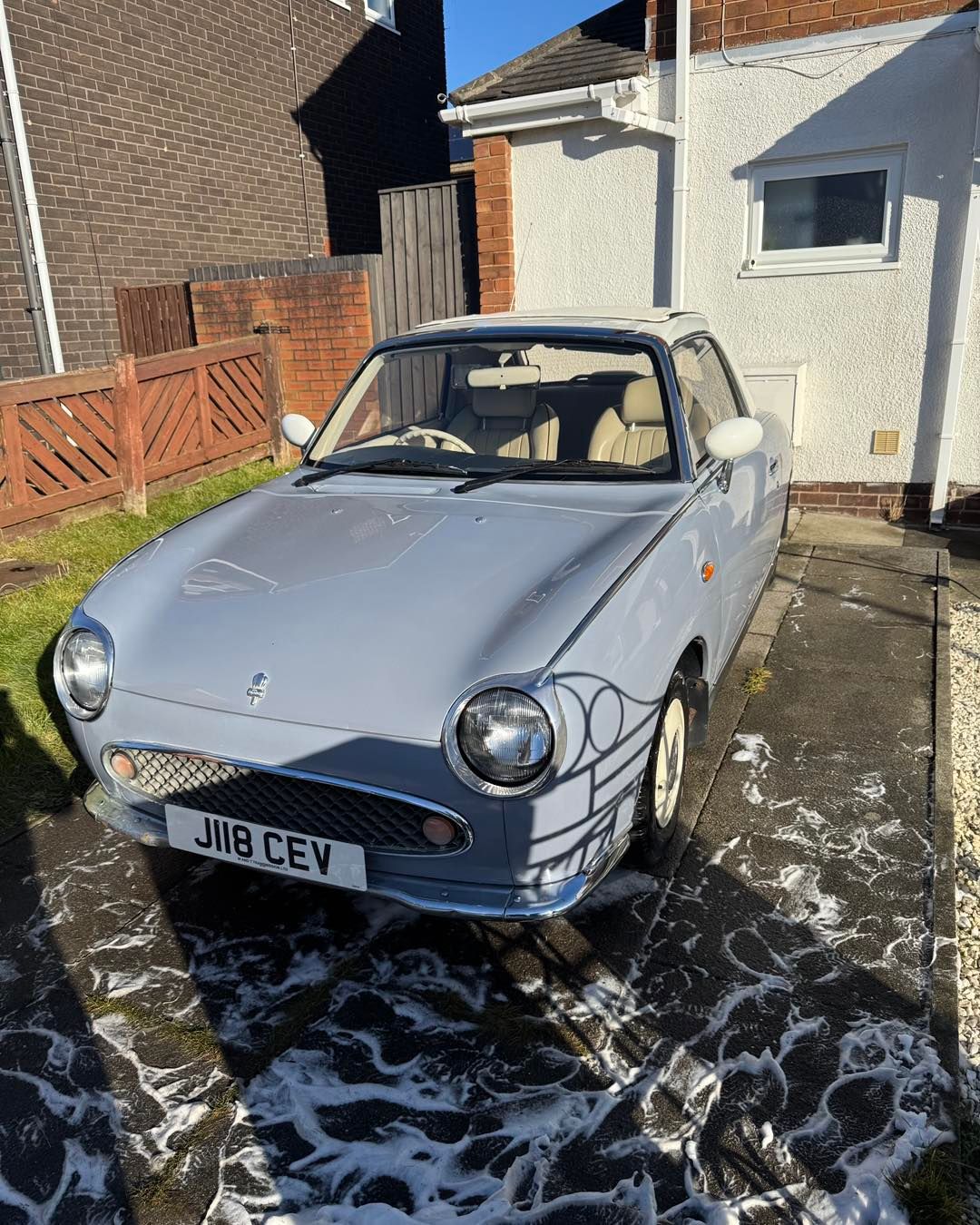Nissan Figaro classic car detailed by Pamper My Ride