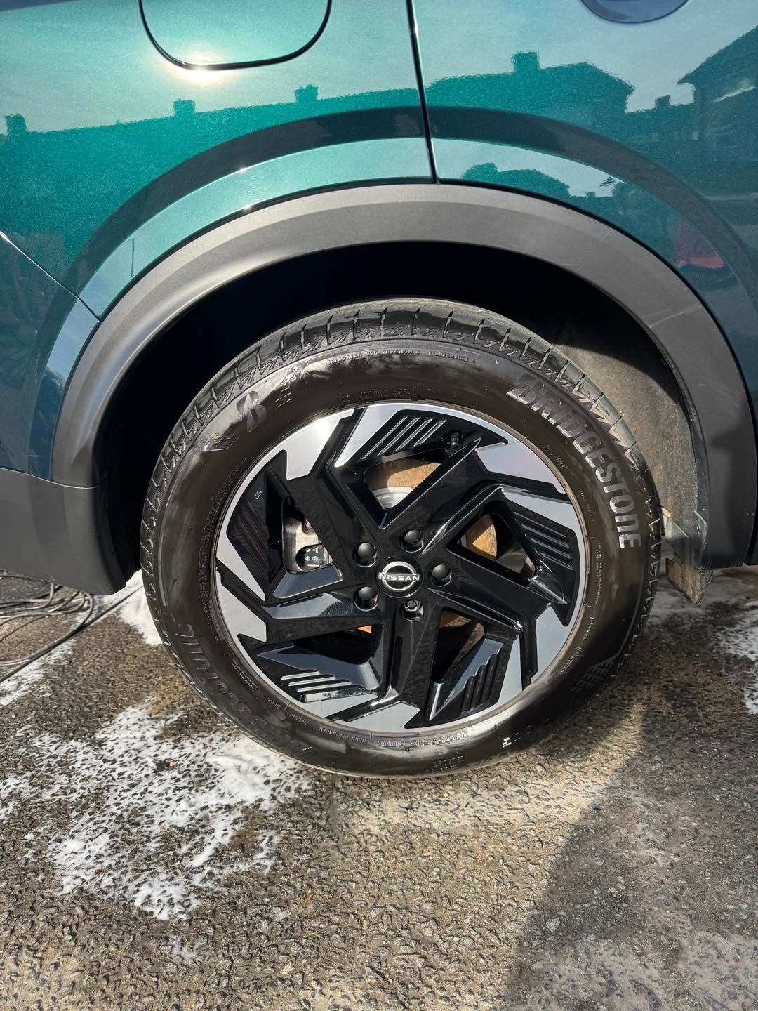 Nissan pickup wheel detail by Pamper My Ride